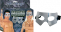 Metal Masquerade Mask
- Double Adjustable Elastic Straps
- Fashionable Ultra-Light Disign