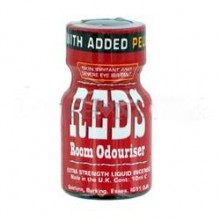 REDS's ultra-powerful room odouriser can transform even the most unpromising party into an evening to remember! With added pellet for longer life, the power of this iso-butyl nitrate conconction just has to be experienced to be believed... Unscrew the lid and prepare for naughty fireworks!