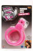 1114586 - Joanna Angel's Burning Angel Toys
Rubber Ankle Cuffs (Pink)